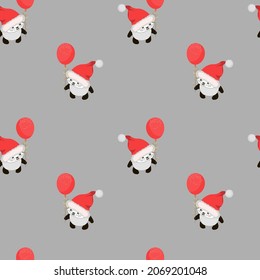 Pamda linda. Un animal muy lindo. Panda de dibujos animados super adorable con globos.