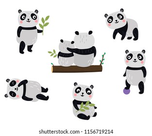 Cute Panda Clipart Images Stock Photos Vectors Shutterstock