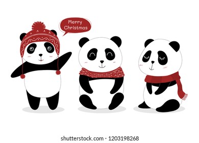 Cute Panda set.