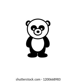 cute panda vector
