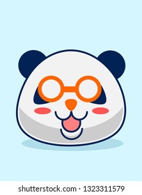 cute panda vector