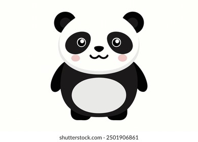 A cute Panda vector illustration