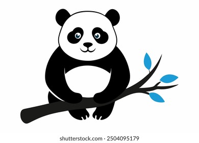 A cute Panda vector illustration