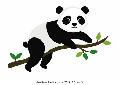 A cute Panda vector illustration