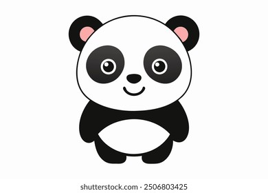 A cute Panda vector illustration