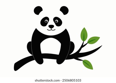 A cute Panda vector illustration