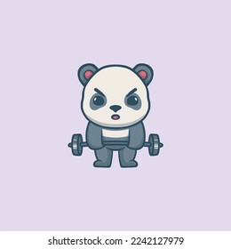 CUTE PANDA VECTOR STOK INSPIRATION