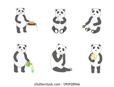 Cute pandas 