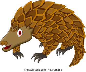 Cute Pangolin Cartoon