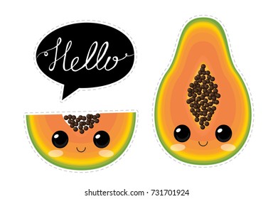 Cartoon Papaya Images Stock Photos Vectors Shutterstock