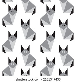 Cute paper animals in bright colors! Patterns is vector, scalable, editable and high-resolution for web and print use. 