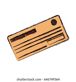 cute paper check bank to pay