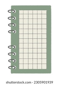 Pegatinas de papel para notas. Rústica, textura descuidada. Boletín de viñetas digitales.
