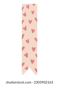 Pegatinas de papel para notas. Rústica, textura descuidada. Boletín de viñetas digitales.