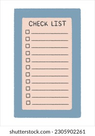 Cute paper stickers for notes. Rough, sloppy texture. Digital Bullet Journal.