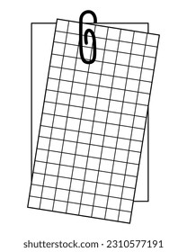 Cute paper stickers for notes. Rough, sloppy texture. Digital Bullet Journal.