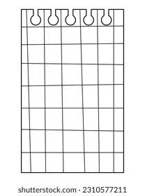 Pegatinas de papel para notas. Rústica, textura descuidada. Boletín de viñetas digitales.