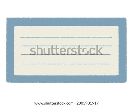 Cute paper stickers for notes. Rough, sloppy texture. Digital Bullet Journal.
