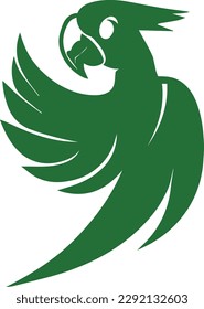 Cute Parrot Best Logo Design
