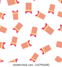The Cute party presents seamless pattern. vector