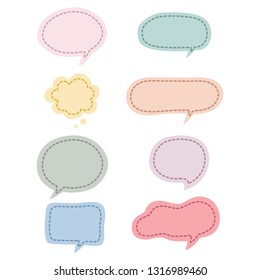 Cute pastel bubbles