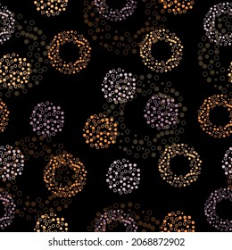 Cute Pastel Color Dots Seamless Vector Patterns. modern abstract background for notebooks, applications, posters, magazines and any graphic design use.