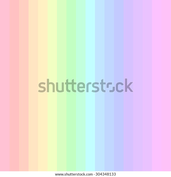 シームレスなパターンの背景にかわいいパステルのカラフルな虹のスペクトル のベクター画像素材 ロイヤリティフリー