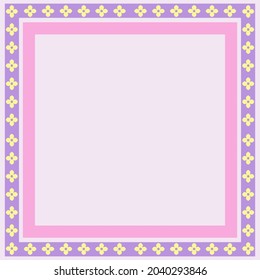 cute pastel frame to decorate