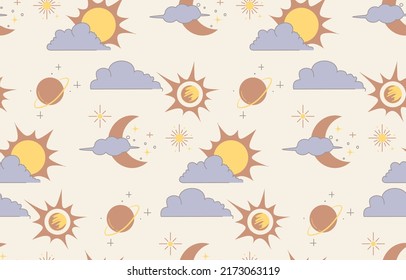 DISEÑO DE PATRONES ESPACIALES DE GALAXY DE PASTEL CUTILIZADO. ILUSTRACIÓN DE DISEÑO INALÁMBRICO DEL VECTOR