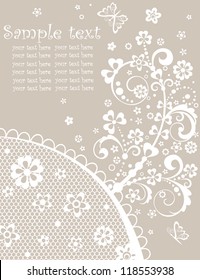 Cute pastel invitation