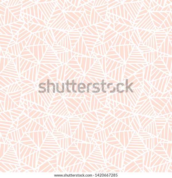 Cute Pastel Pink On White Linear Backgrounds Textures Abstract