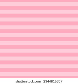 Cute pastel pink striped fashion seamless pattern in barbie style. Pink core. Lined graphic texture for dress, skirt, scarf, throw, jacket, fashion fabric print. Vector illustration