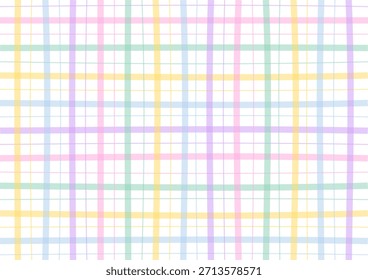 Vector de fondo de cuadros pastel lindo