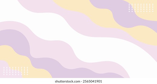 Cute pastel purple abstract shape with bitcoin on white background, modern, vector illustration.