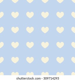 cute pastel rainbow or colorful polka dot in heart shape background or seamless pattern 