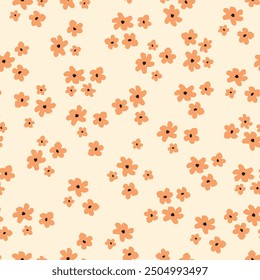 Cute pastel small floral liberty pattern