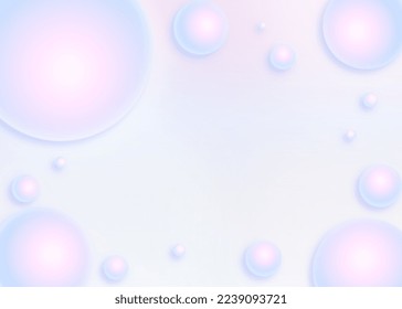 fondo abstracto de la bella esfera pastel