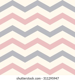 cute pastel stripes or chevron seamless pattern