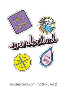 Cute patches design