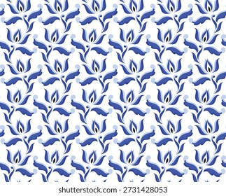 lindo patrón barroco y estilo chino, Abstractas fondo azul y blanco para el diseño, porcelana, porcelana, porcelana, azulejo de cerámica, techo, textura, índigo, pared, papel, seda y tela, Ilustración vectorial