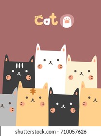 cute pattern cat