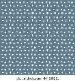 Cute pattern of colored stars on a color background