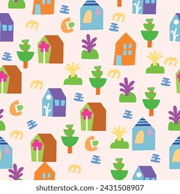 Cute pattern design. Perfect for party invitations, children’s-related projects, and kids’ product packaging