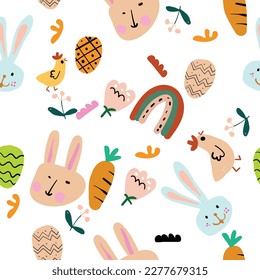 cute pattern for easter day moment