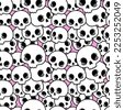 cute skull pattern