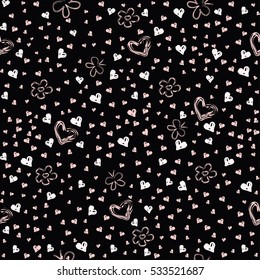 Cute Pattern For Kids Girls And Boys Creative Vector Background Is Made Up Of