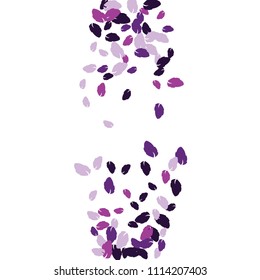 Cute  Pattern with Leaves for Greeting Card or Poster. Vector Background for Spring or Summer Design.
