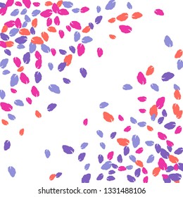 Cute  Pattern with Leaves for Greeting Card or Poster. Vector Background for Spring or Summer Design.
