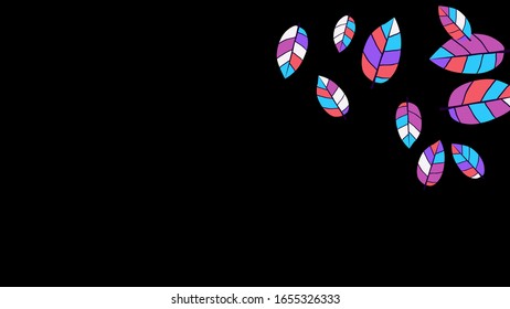 Patrón de corte con hojas para tarjeta de felicitación o afiche. Fondo vectorial para el diseño de primavera o verano.
