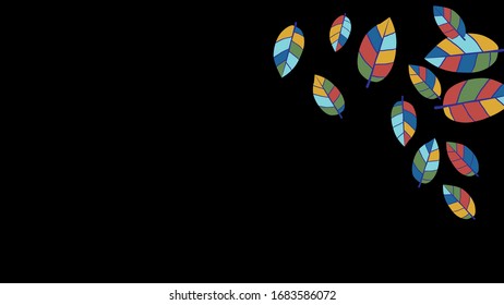 Cute Muster mit Blättern für Grußkarte oder Poster. Vektorillustration Hintergrund für Frühjahr- oder Sommerdesign.
